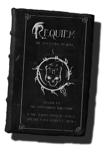 requiem book cover transparency